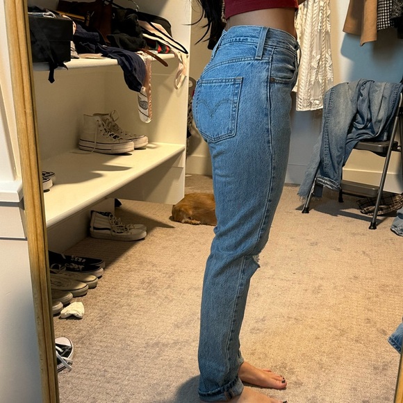 Levi’s 501’s Skinny jeans distressed - Picture 2 of 5